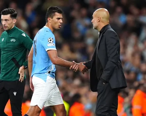 The Man City boss Not Convinced If Rodri Can Feature When Facing The Gunners